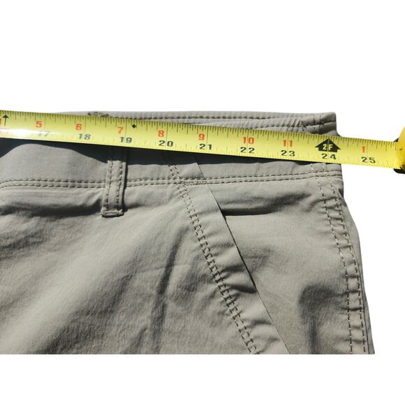 Wrangler Men's Khaki Outdoor Shorts 48x9 Flat Front Stretch Hiking Casual Preppy - Picture 2 of 9